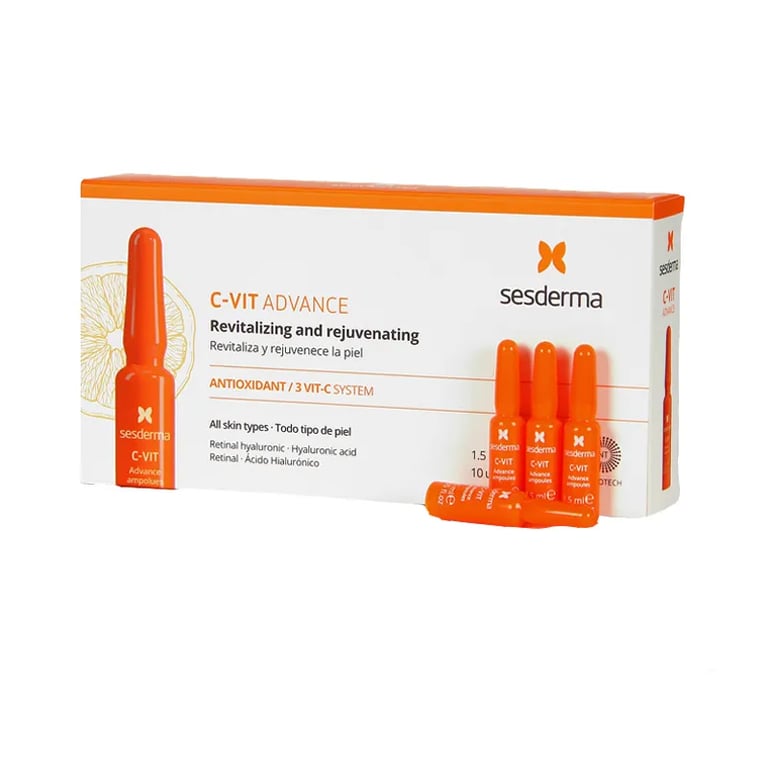 C-Vit Advance Revitalise Et Rajeunit La Peau.