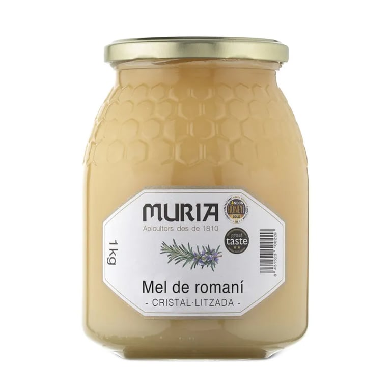 Miele di Rosmarino Cristallizzato con Pappa Reale