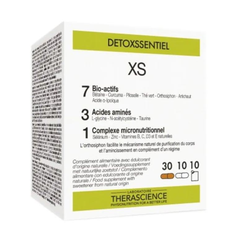Detoxssentiel Xs 30 Caps +10 Tabs +10 Sobres