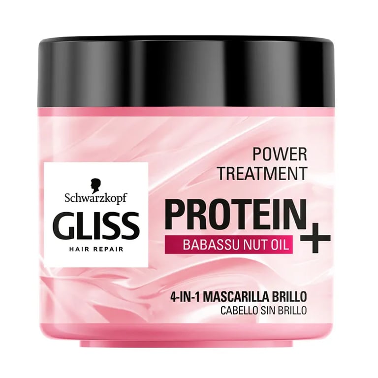 GLISS PROTEIN+ mascarilla cabello sin brillo