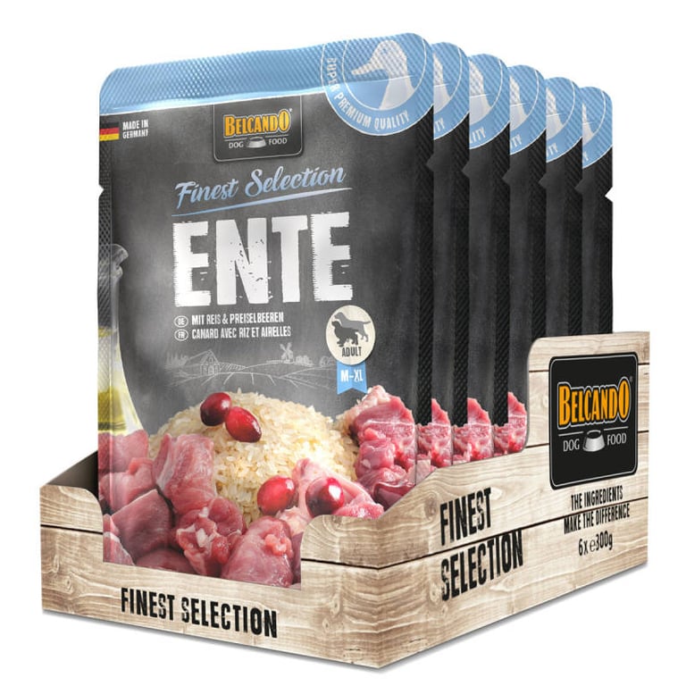 Belcando Finest Selection Pato con Arroz y Arándanos Rojos