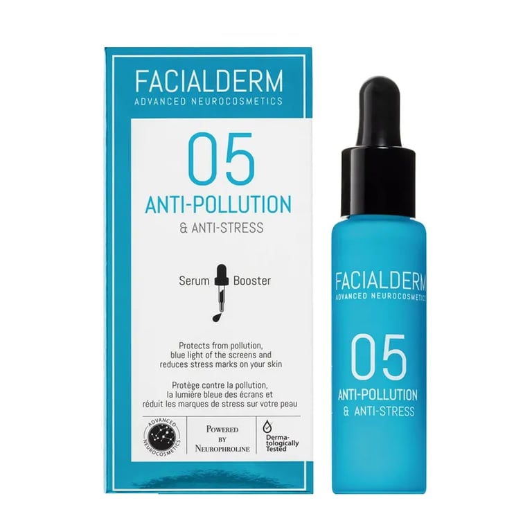 Sérum Booster 05 Antipolución Anti Luz Azul Y Antiestrés