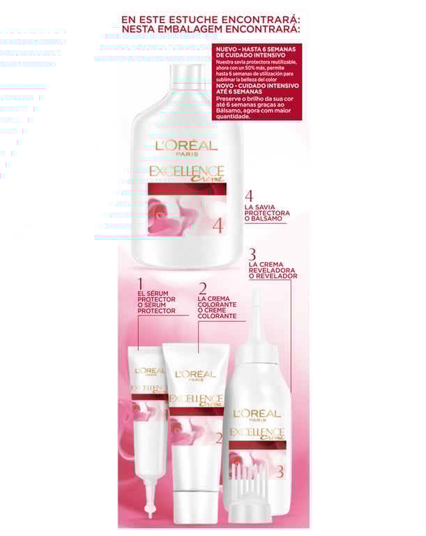 Excellence Creme #7.3 Rubio Dorado de L'Oreal Paris