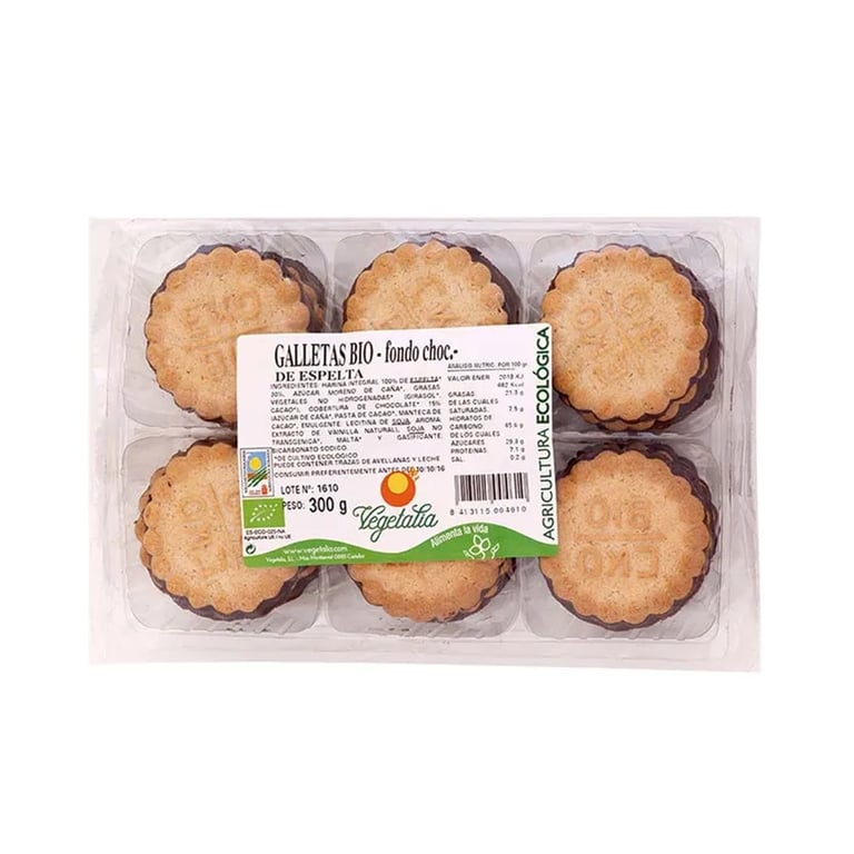 Dinkel- und Schokoladenkekse Eco