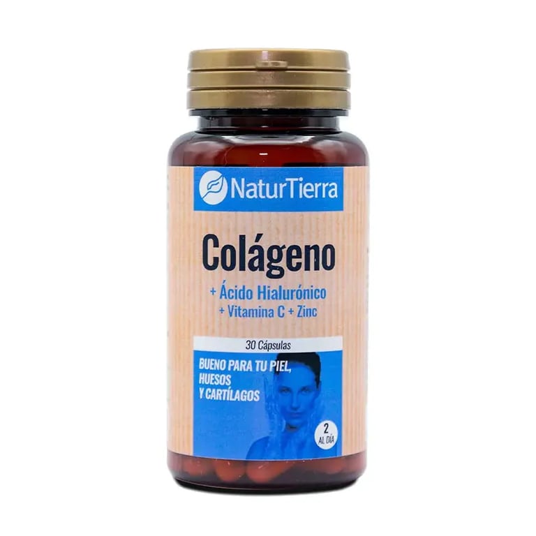 Colágeno + Ácido Hialurónico + Vitamina C + Zinc