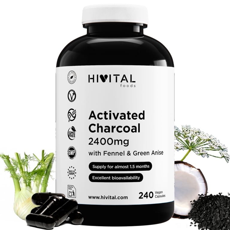 Charbon Activé 2400mg