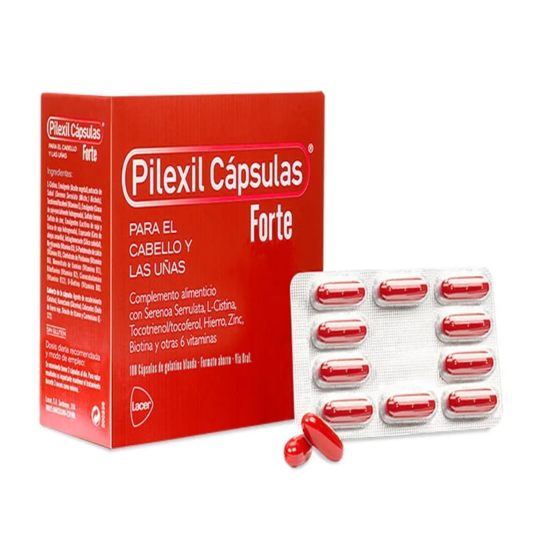 PILEXIL FORTE CÁPSULAS ANTICAÍDA
