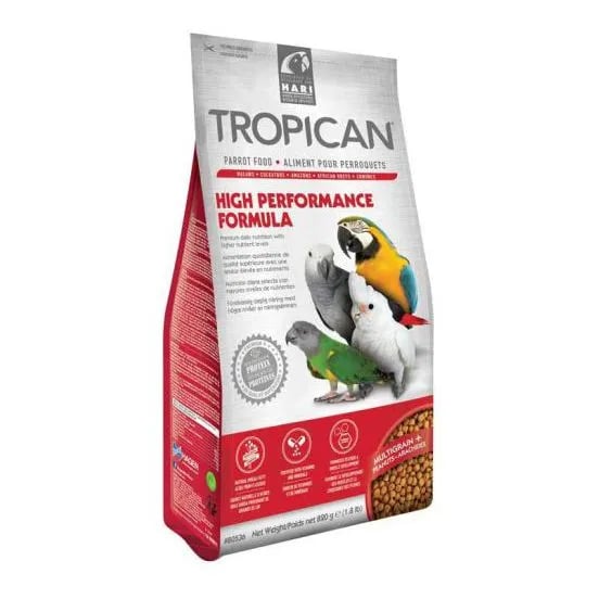 Alimento Alta Energía Para Loros 820g