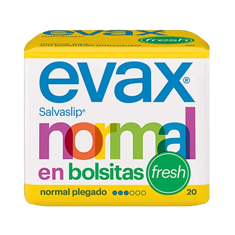 Evax Salvaslip En Bolsitas Normal Fresh