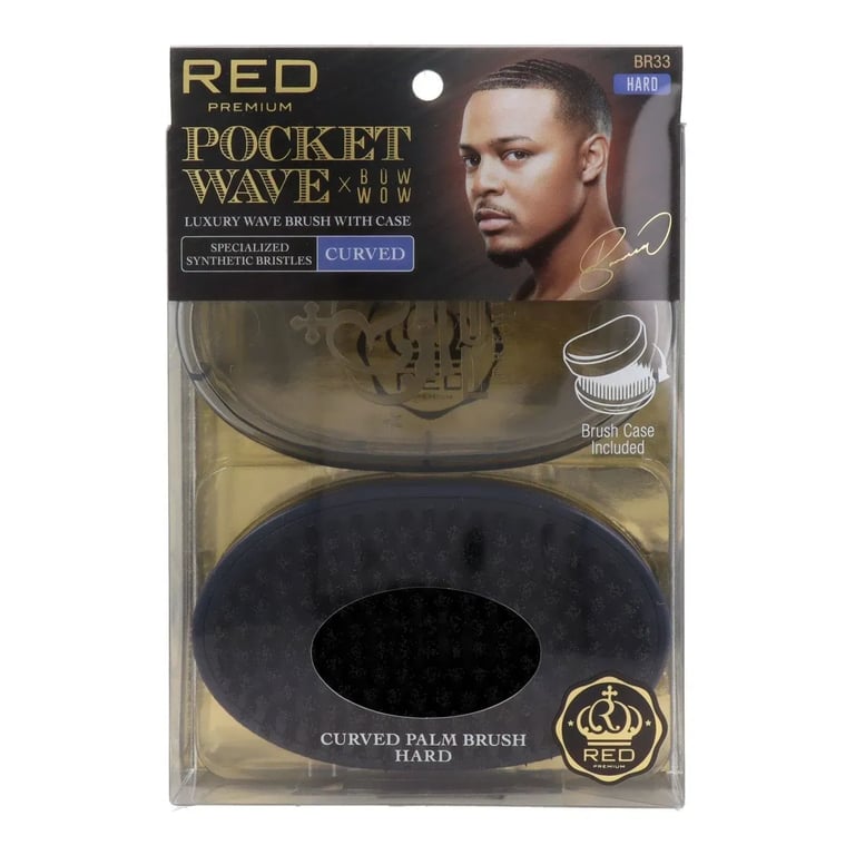 Pocket Wave Boar Brush Hard Bürste