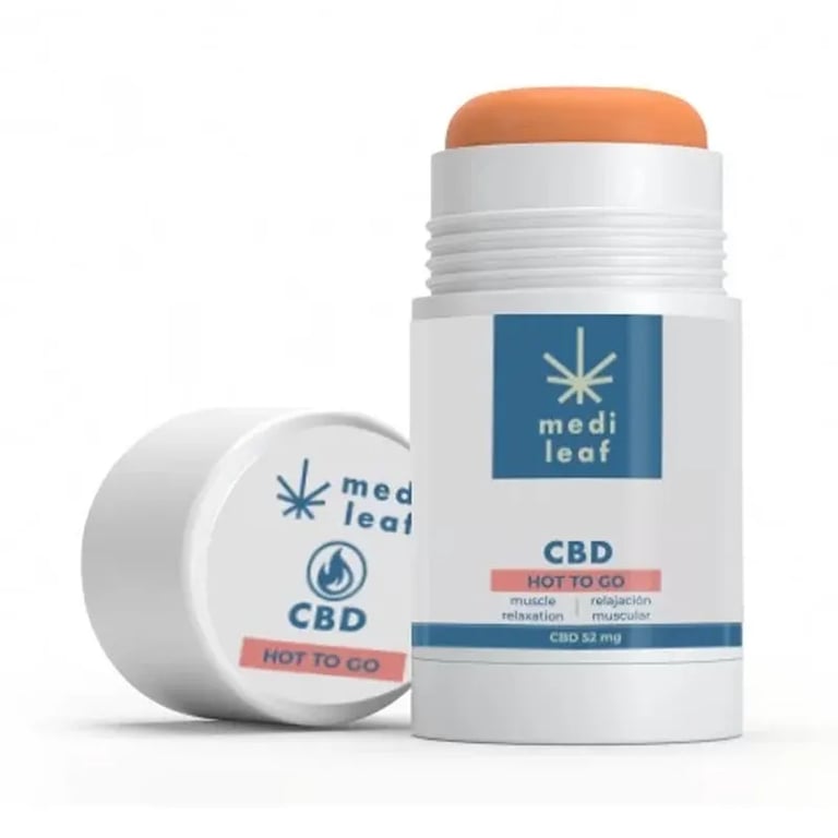 Crema En Stick Efecto Calor CBD