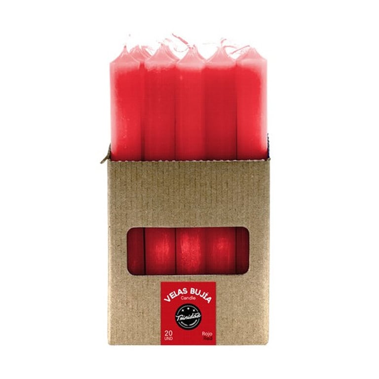 Velas Bujía Mini Rojo