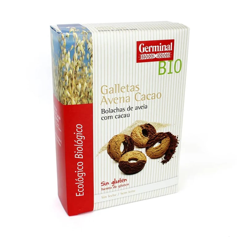 Biscotti Con Avena E Cacao Senza Glutine Bio