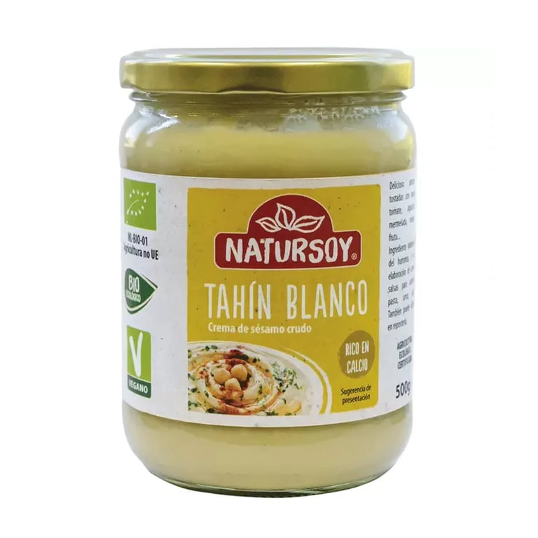 Tahin Blanco Crema De Sésamo Crudo Bio
