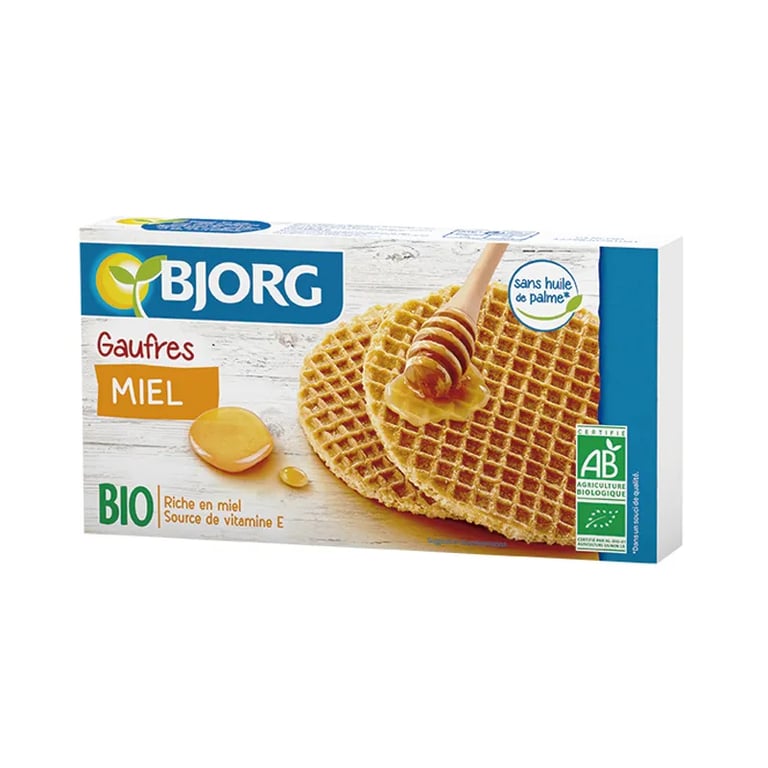 Waffles Con Miel Bio