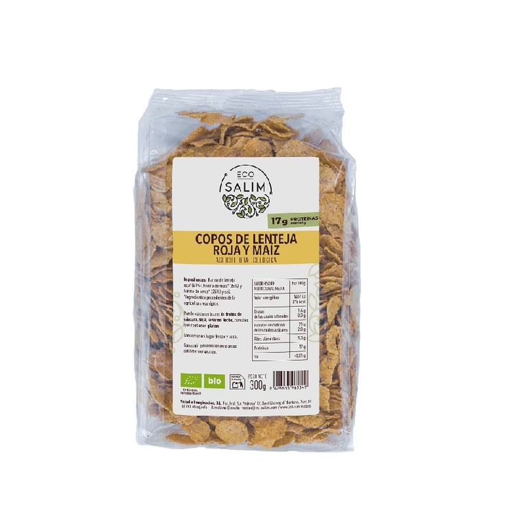 Flocons Lentille Rouge et Maïs