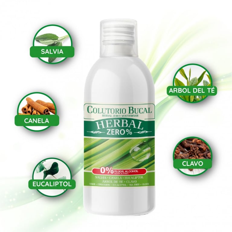 Colutorio Bucal Herbal Zero% - imagen 3 de 6
