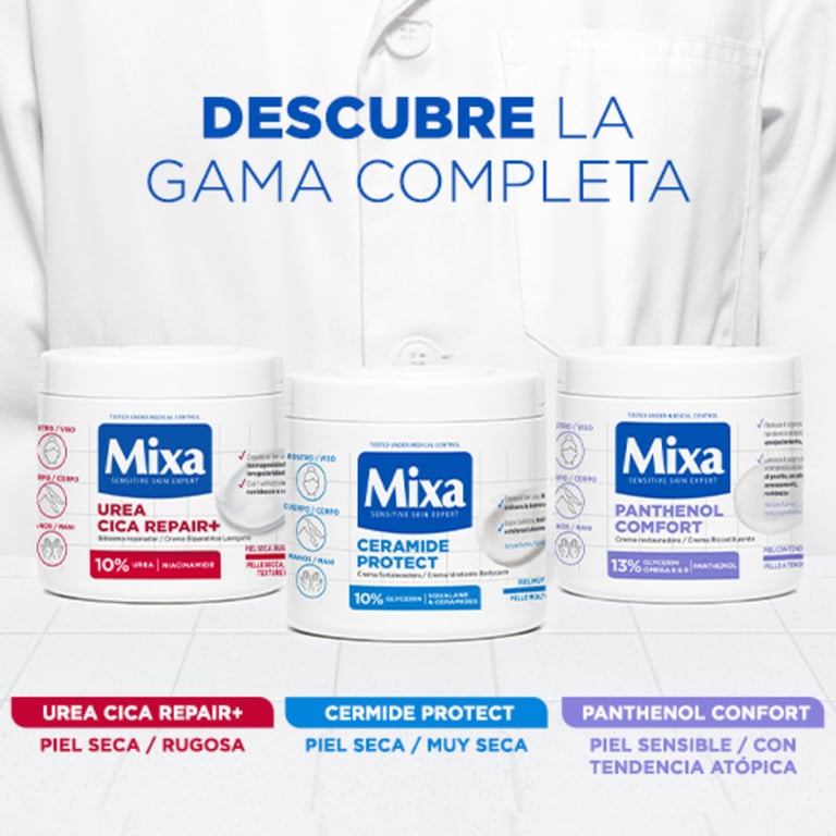 Urea Cica Repair+ Baume Réparateur 400 ml de Mixa