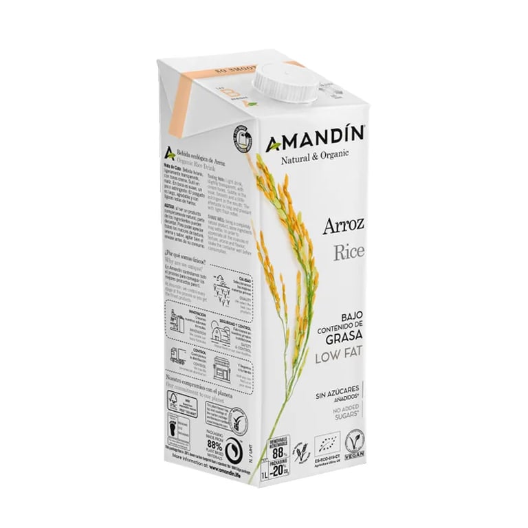 Bebida De Arroz Ecológica