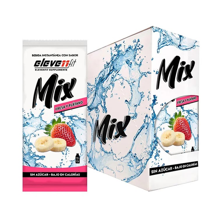 Mix Fragola E Platano Canario Senza Zucchero