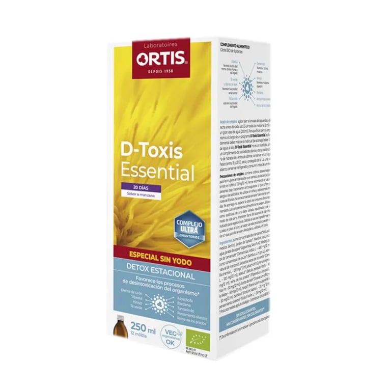 D-Toxis Essential Especial Sin Yodo