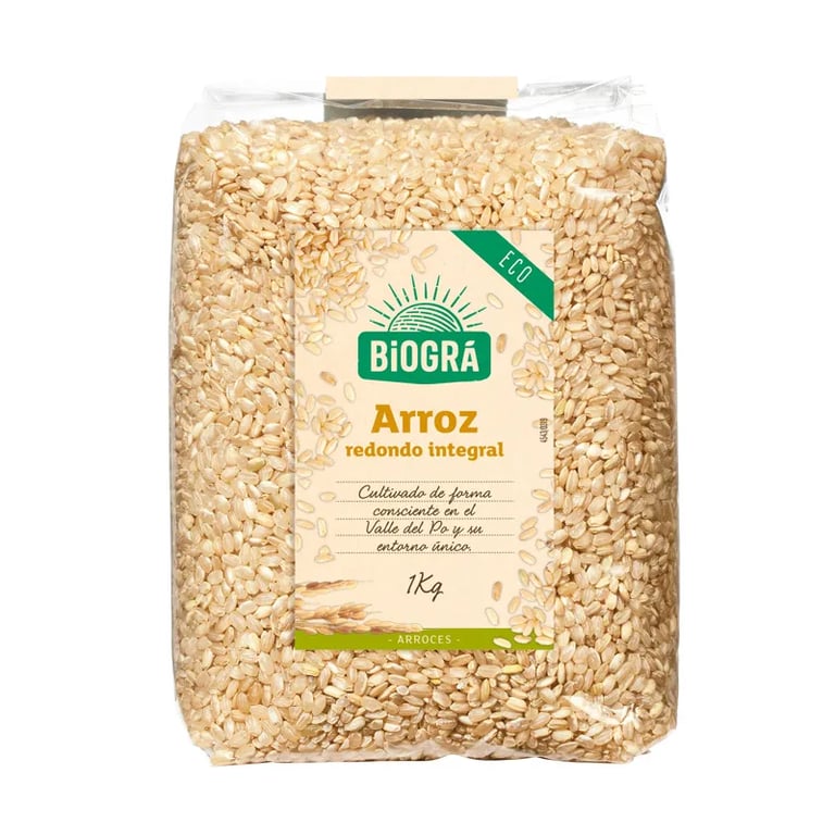 ARROZ INTEGRAL GRANO REDONDO BIO