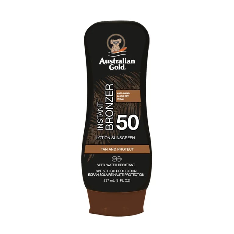 Sunscreen SPF50 Lotion With Bronzer