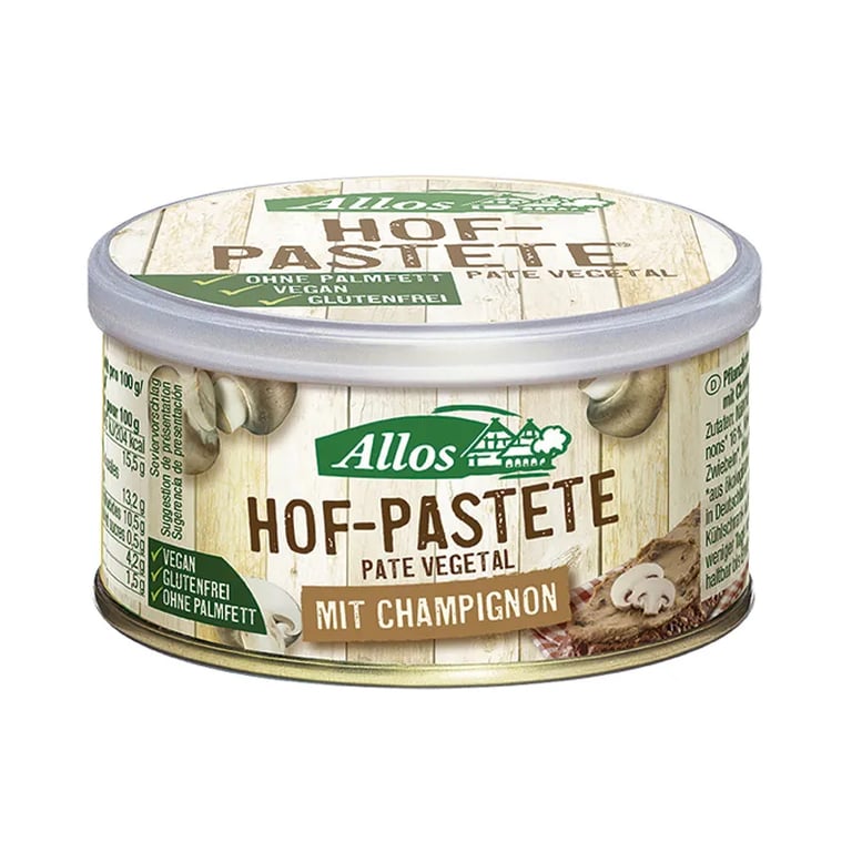 Paté Vegetal Champiñones Bio