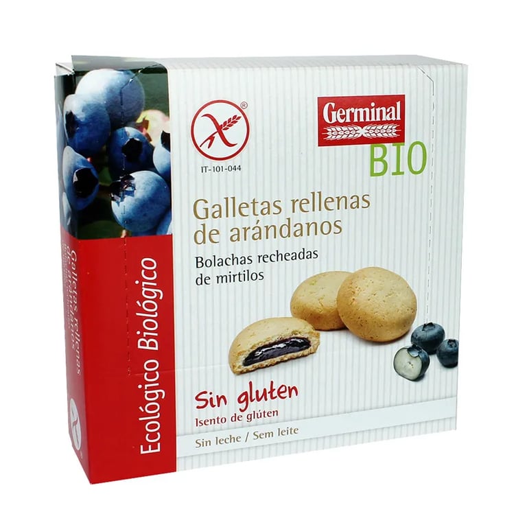 Biscotti Ripieni Ai Mirtilli Senza Glutine Bio