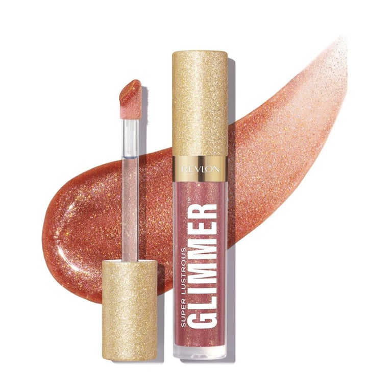 Super Lustrous Glimmer Gloss #05 Glazed Almond de Revlon