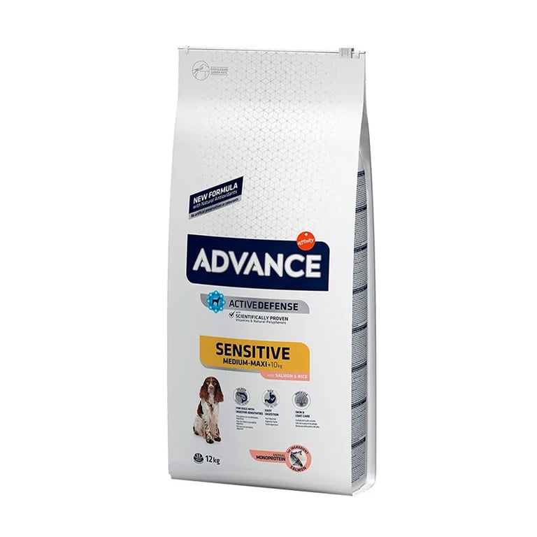 Croquettes Pour Chien Maxi Adult Sensitive Saumon Et Riz