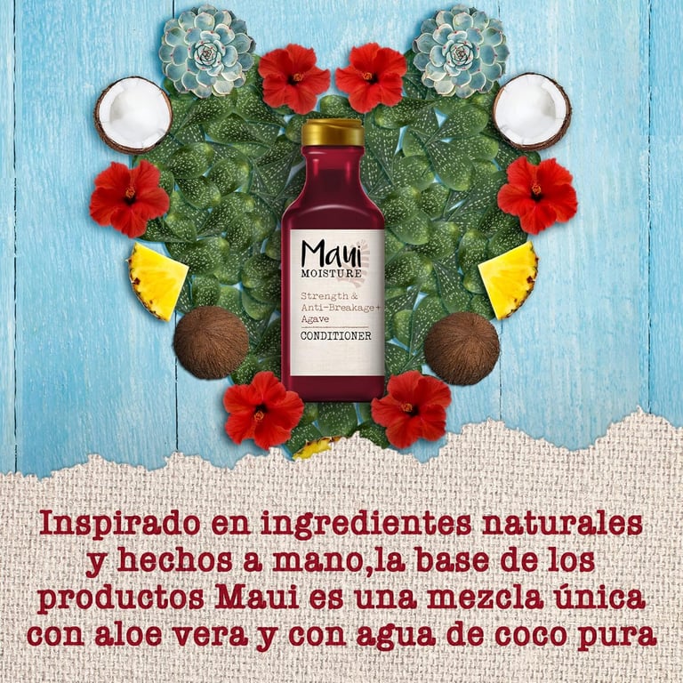 Agave Anti-Breakage Hair Conditioner 385 ml di Maui - imagen 10 de 15