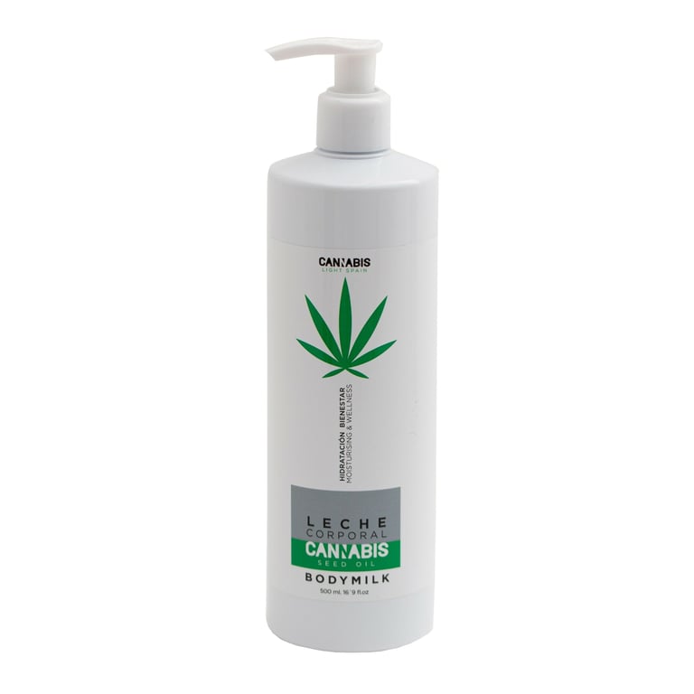Leche Corporal Hidratante con Aceite de Cáñamo