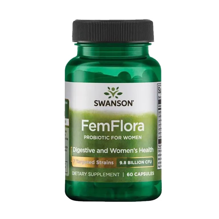 Femflora Probiotiques Pour Femmes 9,8 Milliards Cfu
