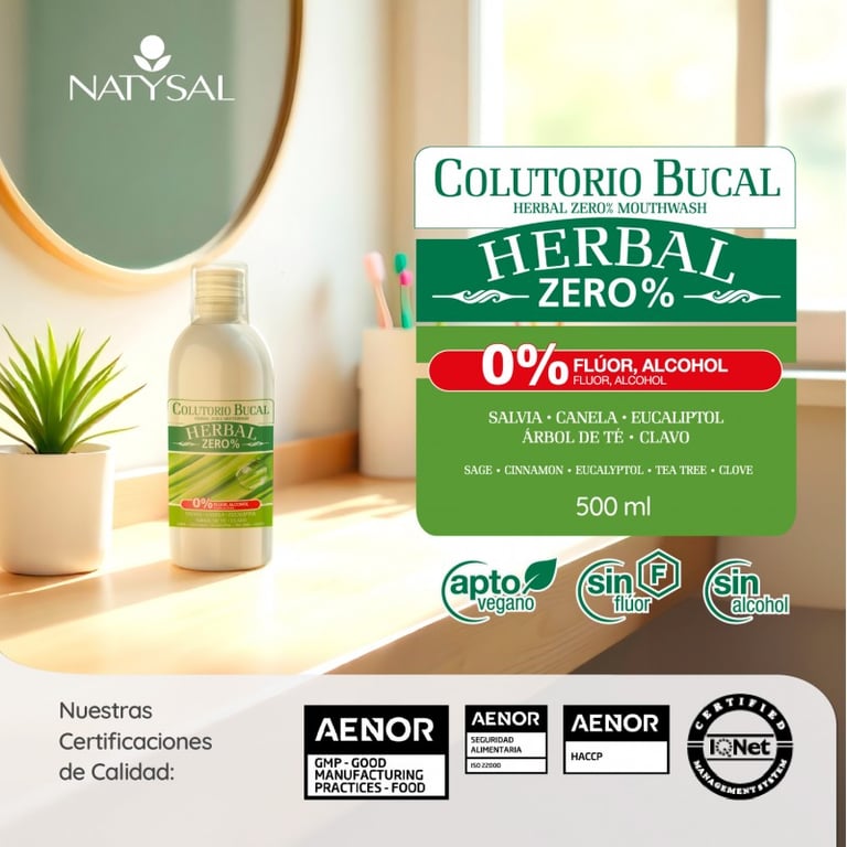 Colutorio Bucal Herbal Zero% - imagen 2 de 6