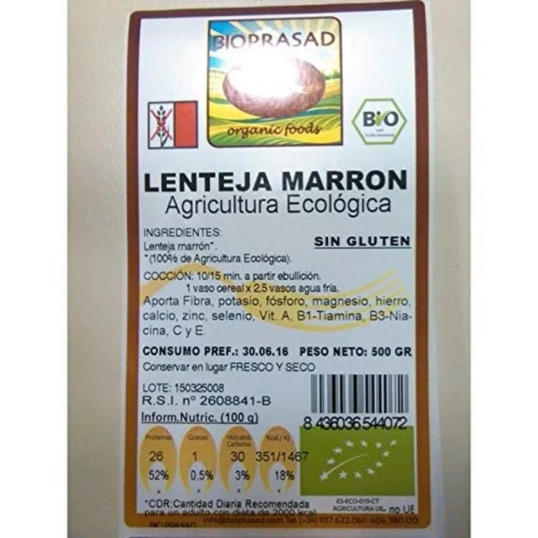 Braune Linsen Bio