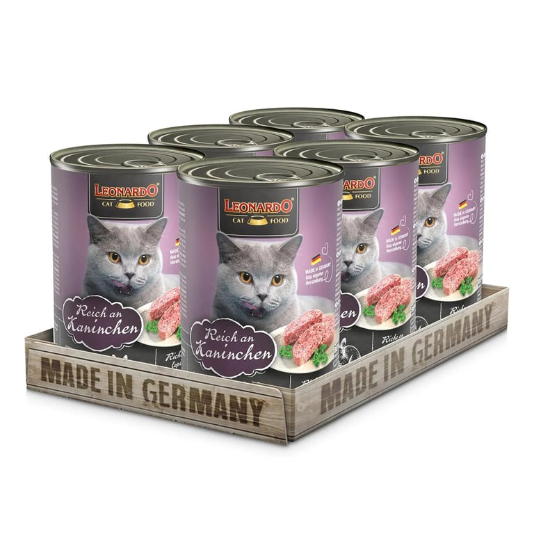 Comida Húmeda Gato Rico En Conejo