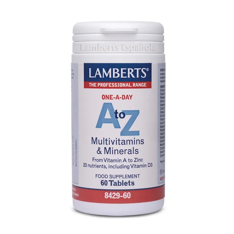 A-Z MULTIVITAMINAS Y MINERALES