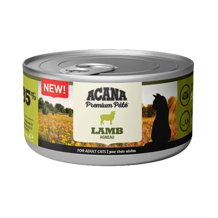 Acana Premium Pâtée Agneau pour Chat