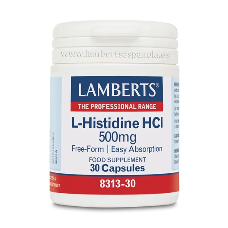 L-Histidina Hcl 500 Mg