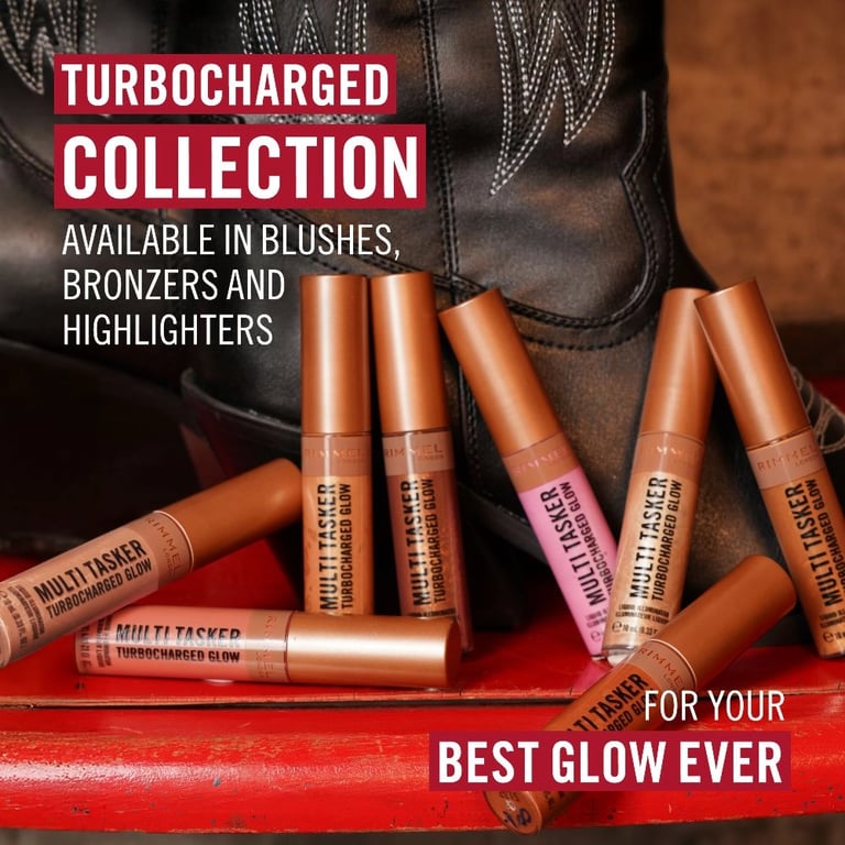Multi Tasker Turbocharged Glow Liquid #Rosy Rebel de Rimmel London