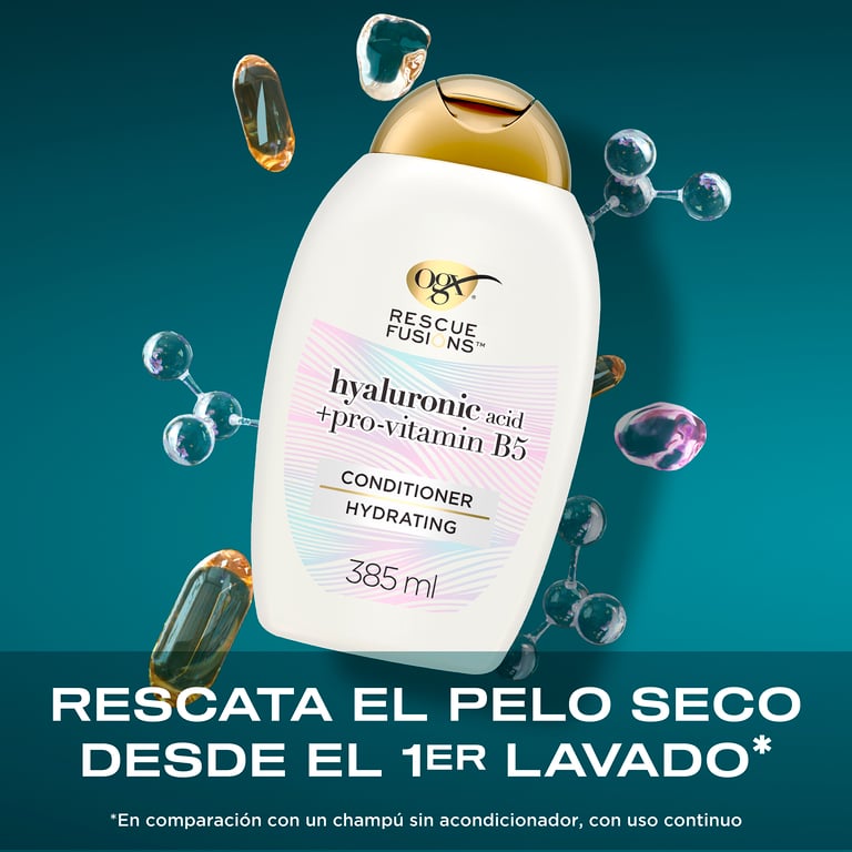 Feuchtigkeitsspendender Conditioner Rescue Fusion 385 ml von OGX
