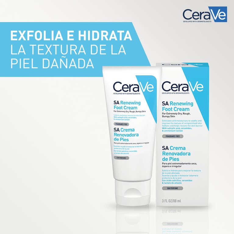 Cerave Erneuernde Fusscreme Mit Salicylsäure 88 ml von Cerave