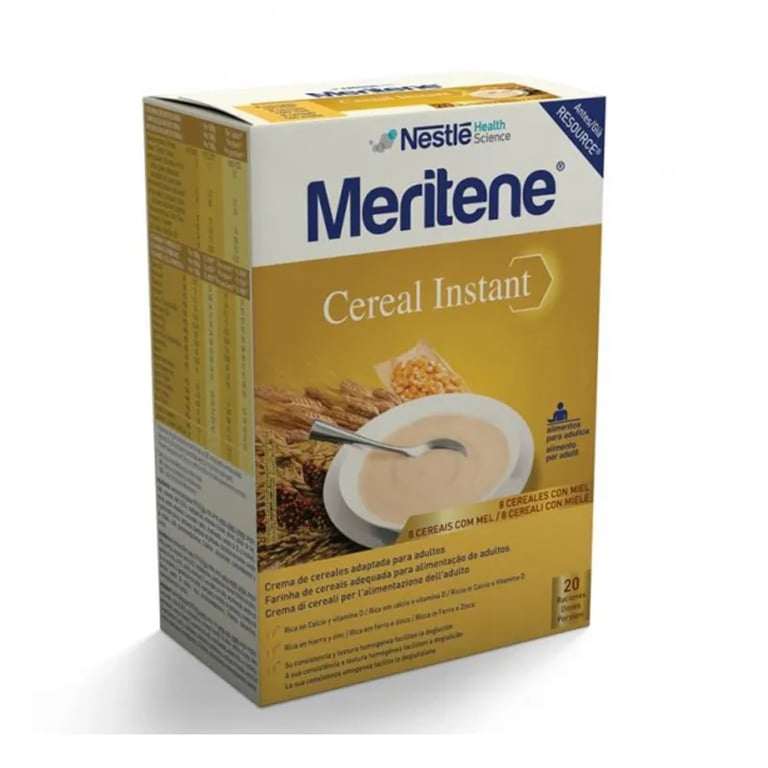MERITENE CEREAL INSTANT 8 CEREALES CON MIEL