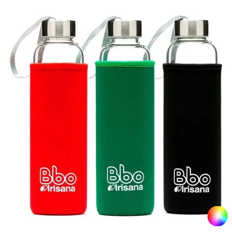 Bbo Borosilicato Neopreno Rojo