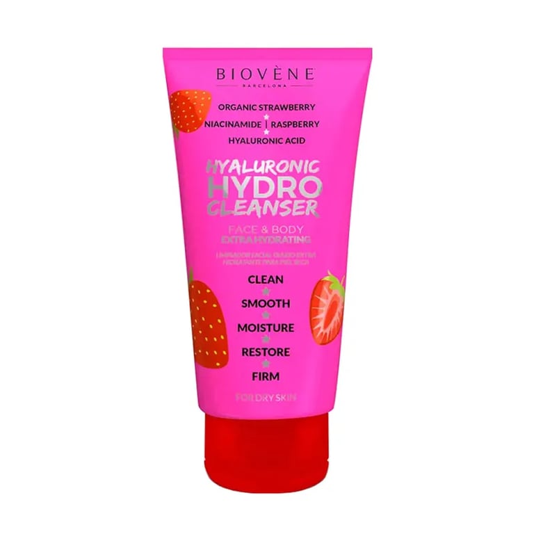 Hyaluronic Hydro Cleanser Limpiador Facial Fresa