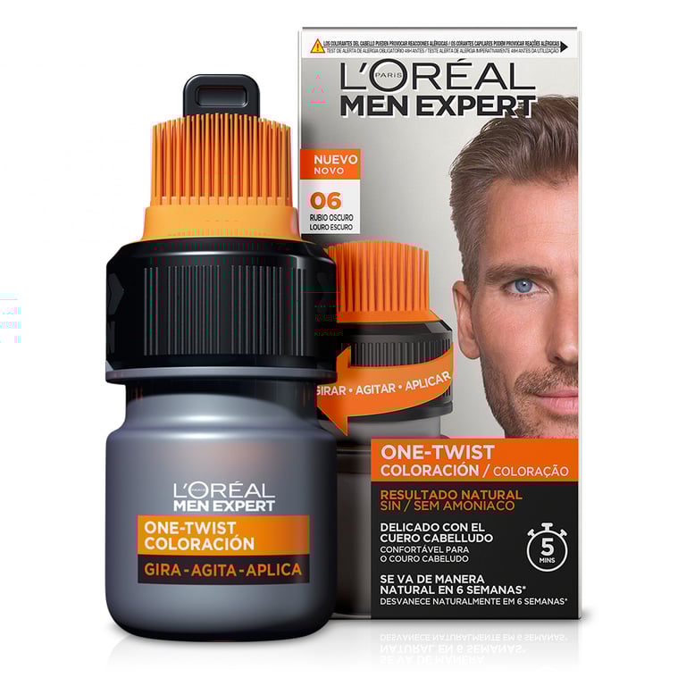 Men Expert One Twist Coloration 06 Blond Foncé de L'Oreal Paris