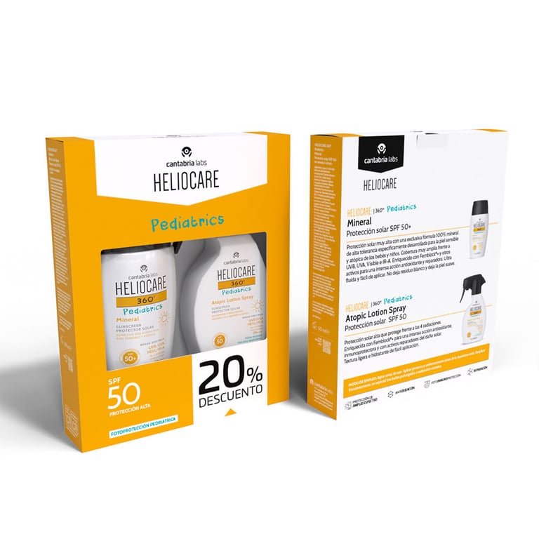 Heliocare 360° Pediatrics Mineral SPF50+ - imagen 2 de 2