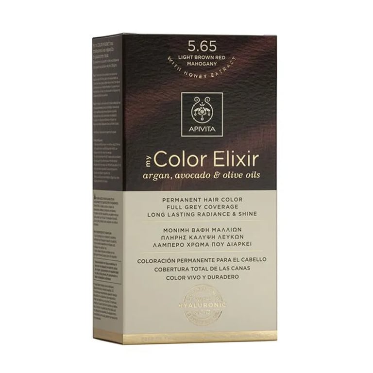 MY COLOR ELIXIR N5.65 LIGHT BROWN RED MAHOGANY