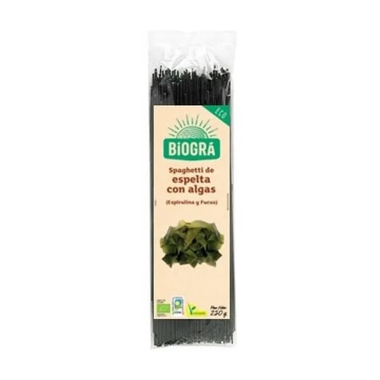 Spaguetti De Espelta Con Algas Bio